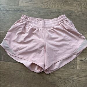 Lululemon Athletica Pink Performance Athletic Shorts